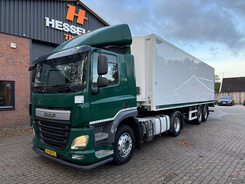 DAF CF 290 + HTF Koeloplegger PTO Powered koelmotor Dhollandia 3000KG NL Truck/Trailer 470.496KM - Sattelzugmaschine: das Bild 1 DAF CF 290 + HTF Koeloplegger PTO Powered koelmotor Dhollandia 3000KG NL Truck/Trailer 470.496KM - Sattelzugmaschine: das Bild 1