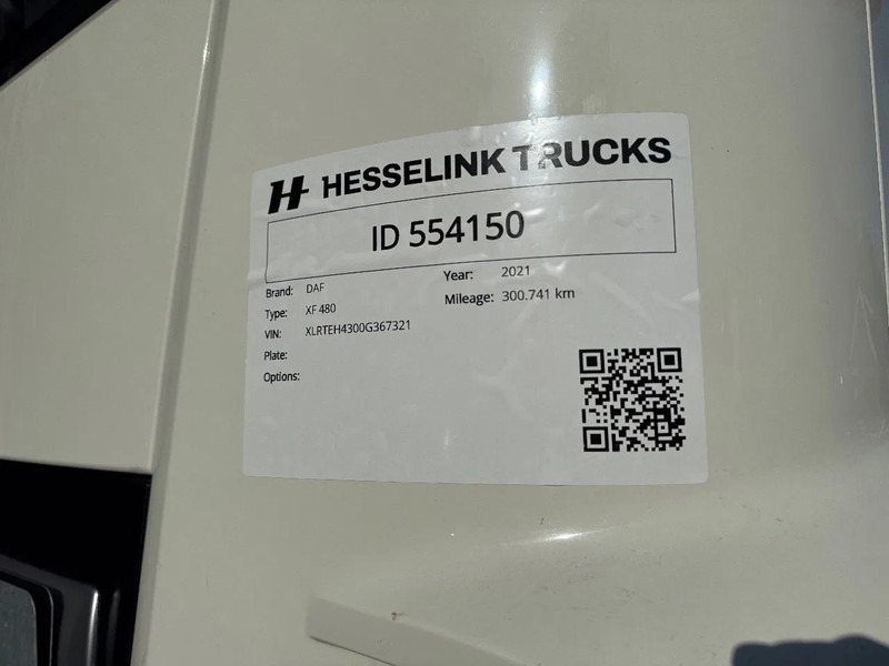 Sattelzugmaschine DAF XF 480 SSC Super Space 2x tank LED PTO-Prep 299.740KM ACC: das Bild 14