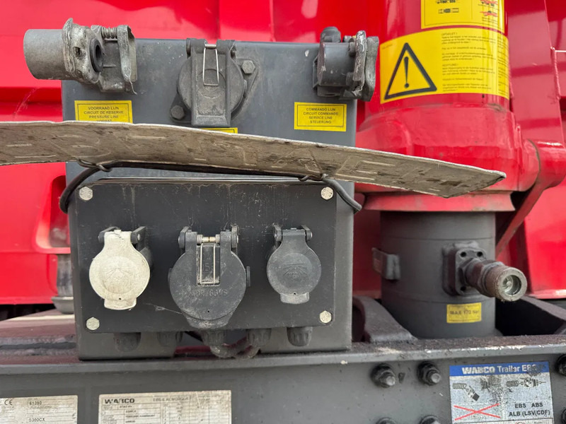 Kipper Auflieger Stas S300CX 58m3 Alcoa SAF Klep/Deuren combi, top condition 6350KG: das Bild 12