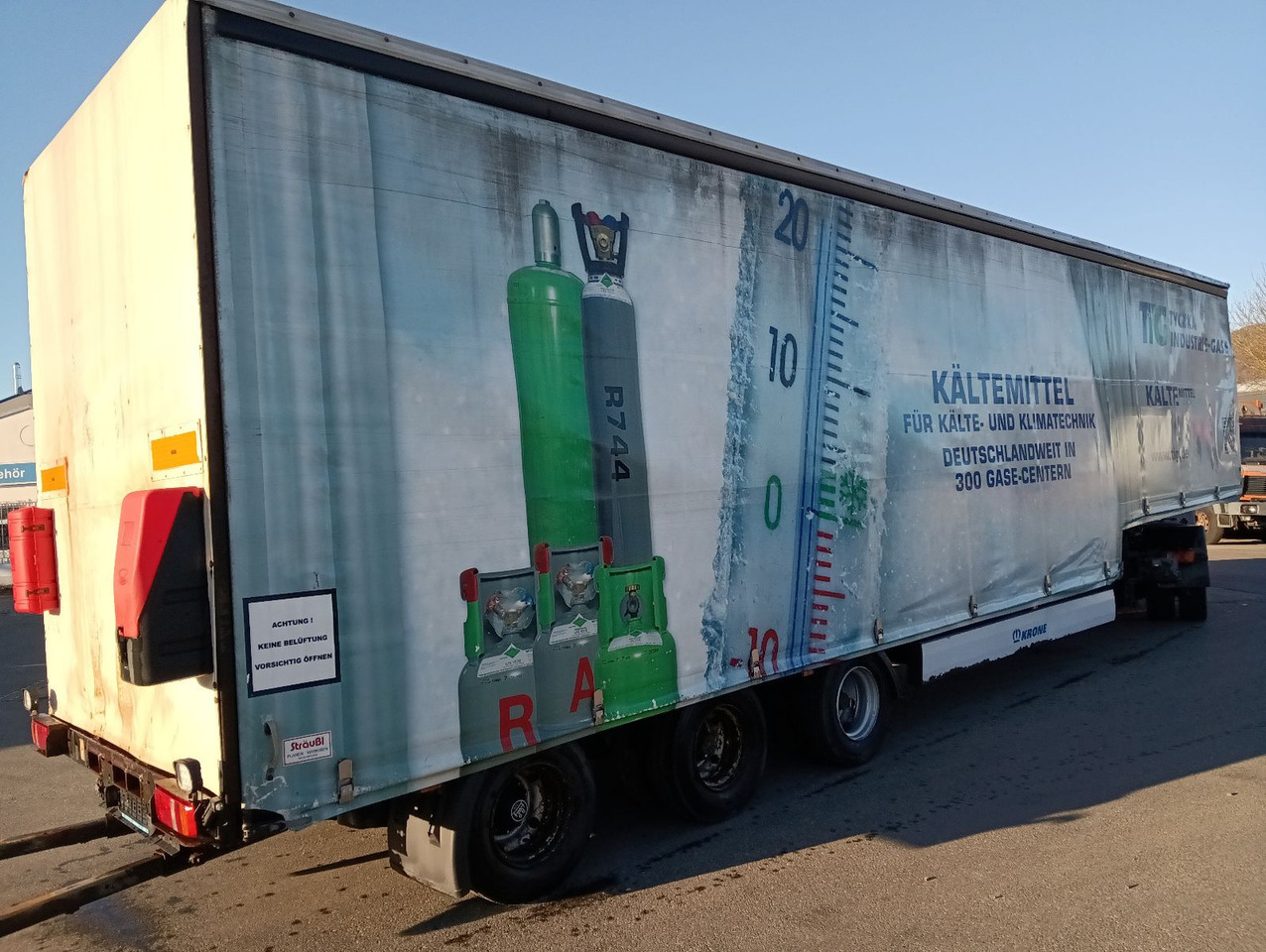 Krone SDP 27 12,2m JUMBO BPW 235/75R17,5 Reifen 90% - Tieflader Auflieger: das Bild 3 Krone SDP 27 12,2m JUMBO BPW 235/75R17,5 Reifen 90% - Tieflader Auflieger: das Bild 3