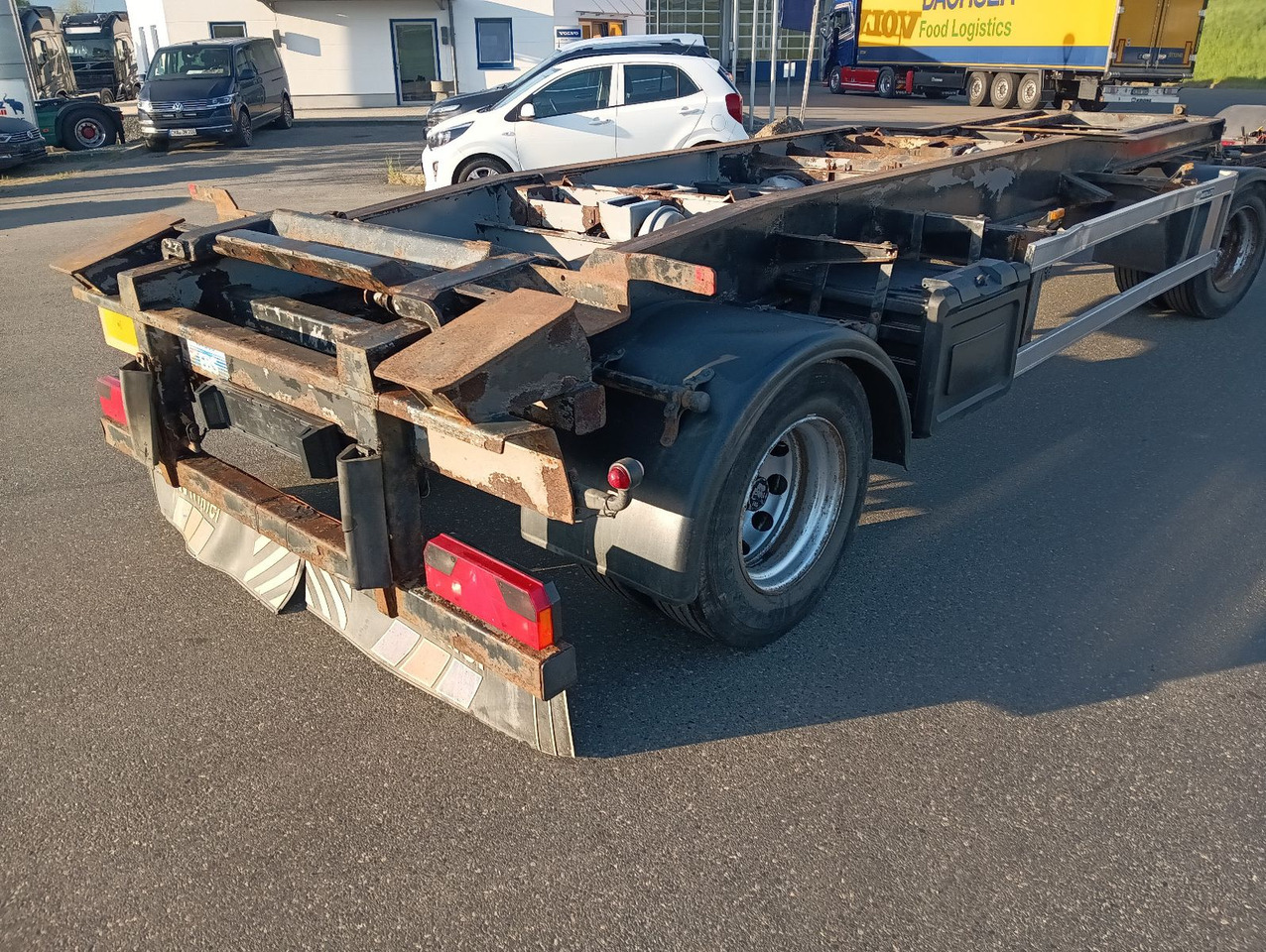 Abrollanhänger/ Absetzanhänger Meiller MEILLER HKM G18 SZL  SCHLITTEN BPW Trommel 3,38t: das Bild 19