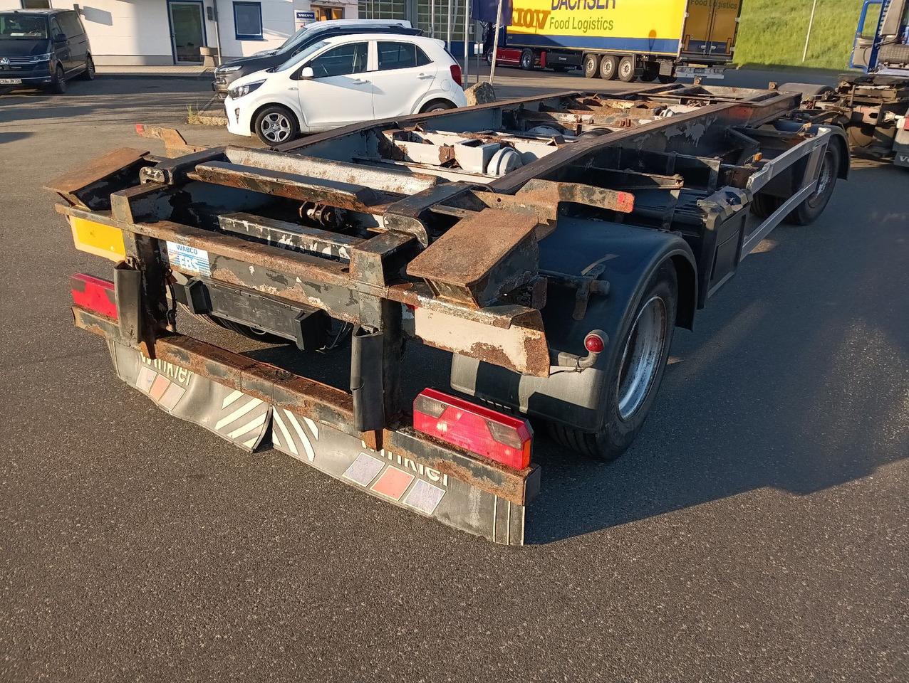 Abrollanhänger/ Absetzanhänger Meiller MEILLER HKM G18 SZL  SCHLITTEN BPW Trommel 3,38t: das Bild 18