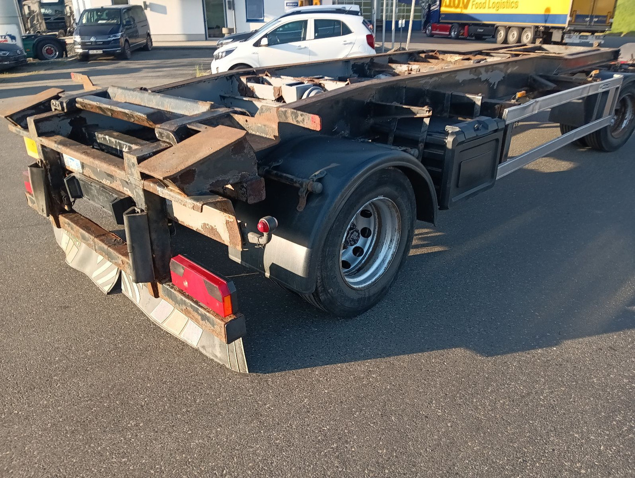 Abrollanhänger/ Absetzanhänger Meiller MEILLER HKM G18 SZL  SCHLITTEN BPW Trommel 3,38t: das Bild 20