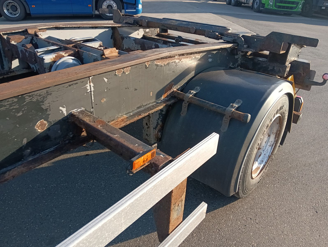 Abrollanhänger/ Absetzanhänger Meiller MEILLER HKM G18 SZL  SCHLITTEN BPW Trommel 3,38t: das Bild 14