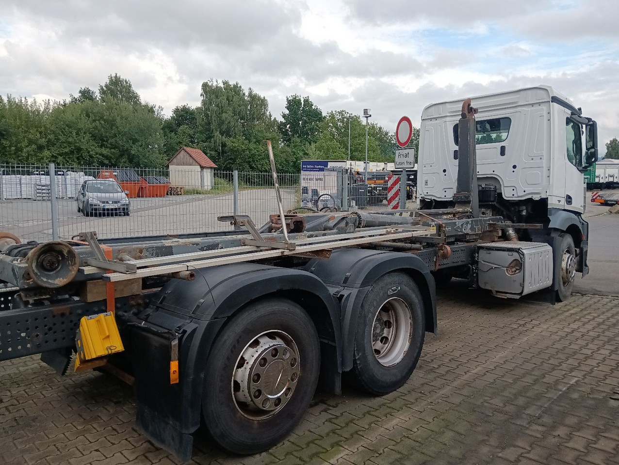 Mercedes-Benz 2545 6x2 Lenk/Lift MEILLER RK2070 Luft/Luft - Fahrgestell LKW: das Bild 4 Mercedes-Benz 2545 6x2 Lenk/Lift MEILLER RK2070 Luft/Luft - Fahrgestell LKW: das Bild 4