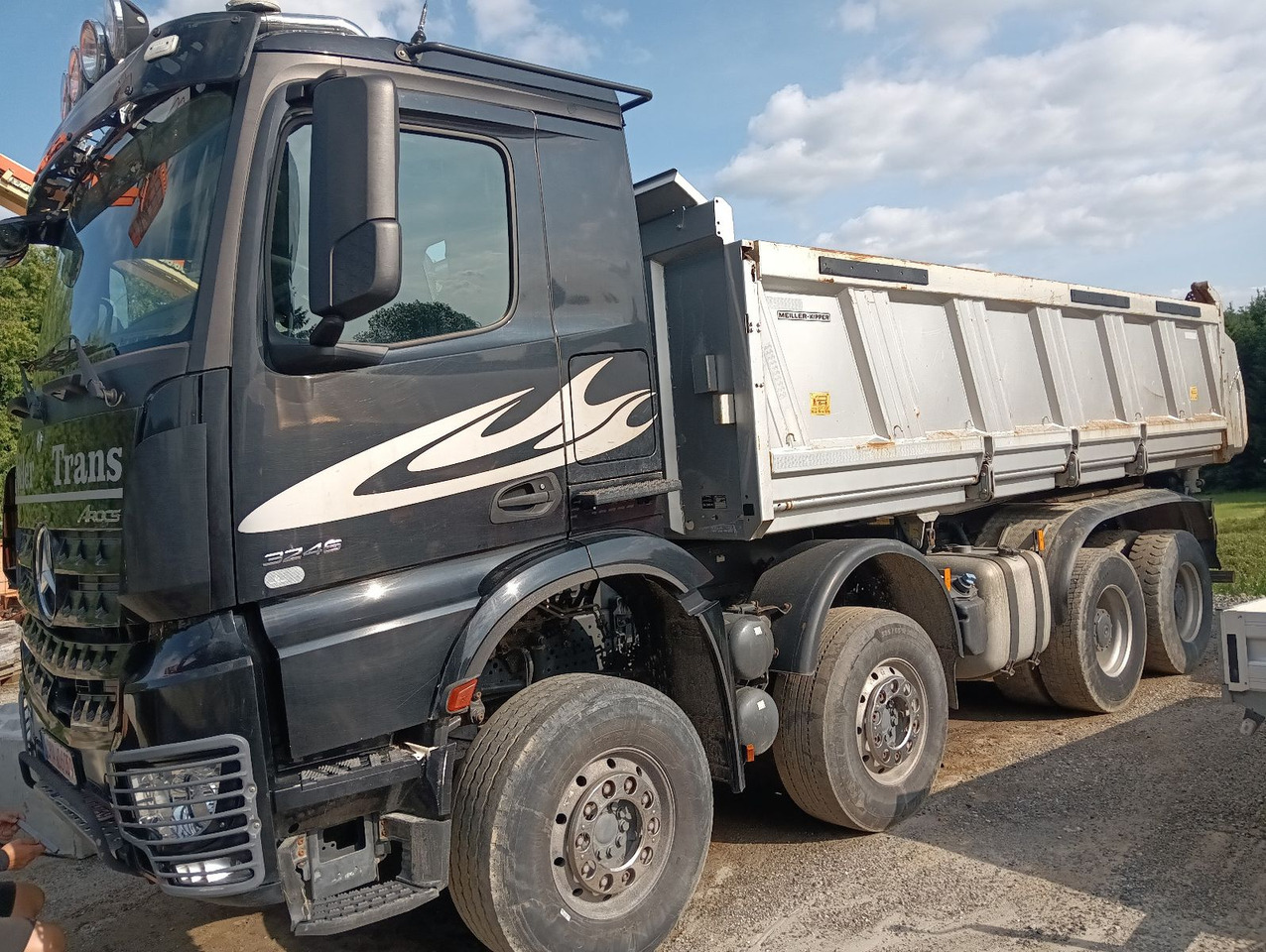 Mercedes-Benz AROCS 3246 8x4 MEILLER 3-Seiten Bordmatic SCHALT - Kipper: das Bild 5 Mercedes-Benz AROCS 3246 8x4 MEILLER 3-Seiten Bordmatic SCHALT - Kipper: das Bild 5