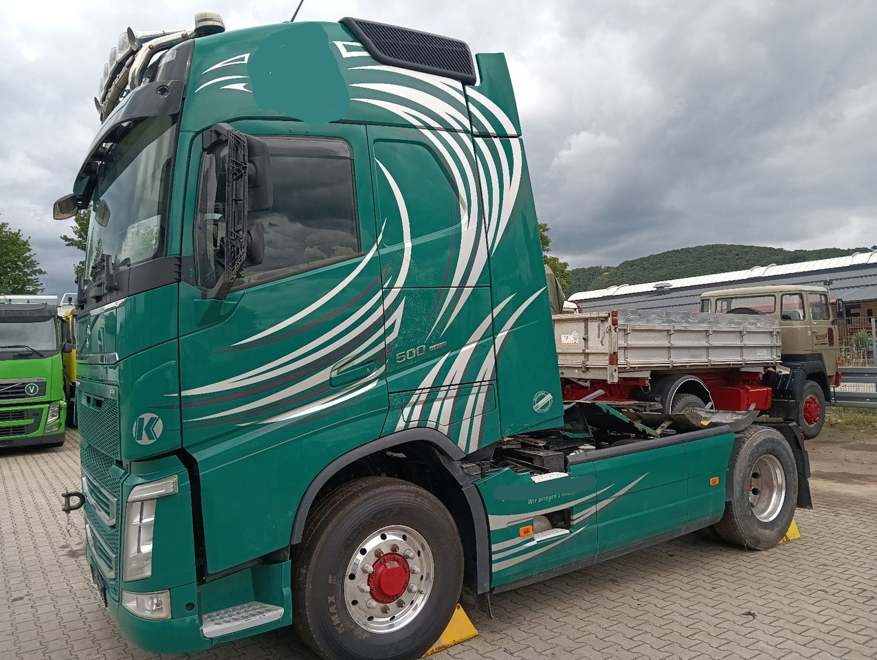 Volvo FH 500 4x2T X-Track Globe I-PARC Hydraulik ALCOA - Sattelzugmaschine: das Bild 2 Volvo FH 500 4x2T X-Track Globe I-PARC Hydraulik ALCOA - Sattelzugmaschine: das Bild 2
