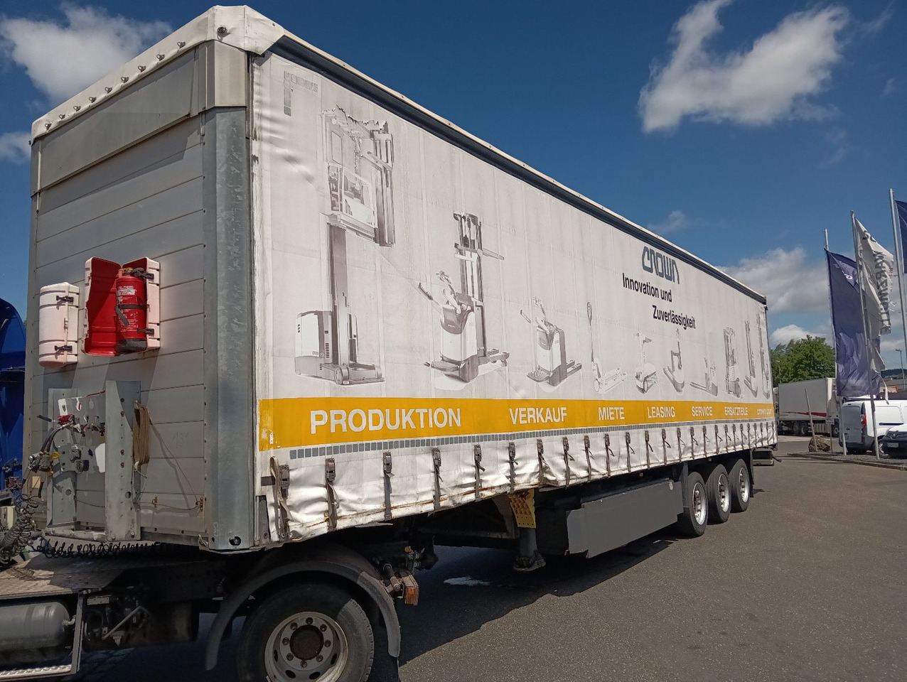 Schmitz Cargobull SCS24 DOPPELSTOCK HUBDACH Lift SAF 455/40R22,5 - Planenauflieger: das Bild 1 Schmitz Cargobull SCS24 DOPPELSTOCK HUBDACH Lift SAF 455/40R22,5 - Planenauflieger: das Bild 1