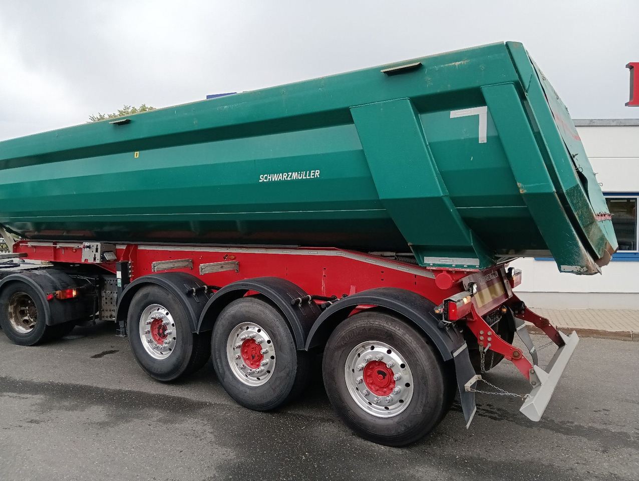 Schwarzmüller 3-A Stahlulde HARDOX ALCOA 25m3 SAF Lift 6180kg - Kipper Auflieger: das Bild 3 Schwarzmüller 3-A Stahlulde HARDOX ALCOA 25m3 SAF Lift 6180kg - Kipper Auflieger: das Bild 3