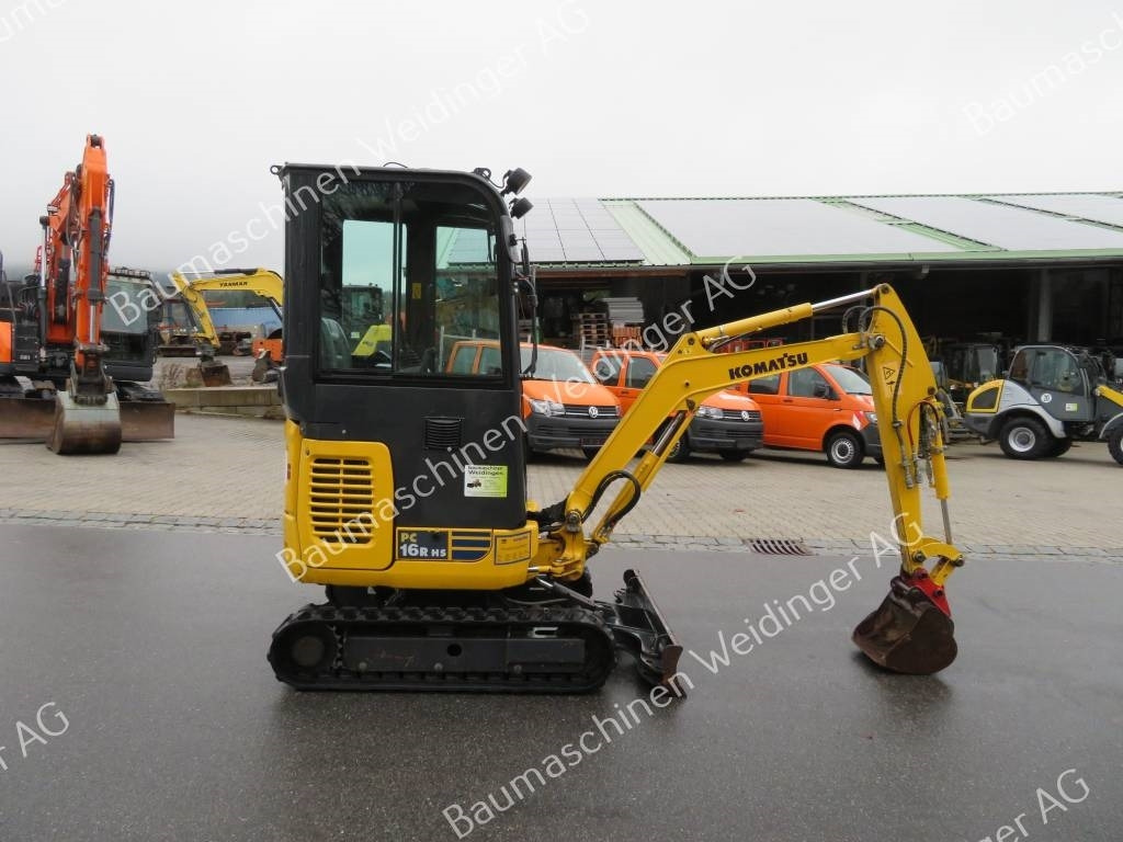 Komatsu PC 16 - Minibagger: das Bild 2 Komatsu PC 16 - Minibagger: das Bild 2