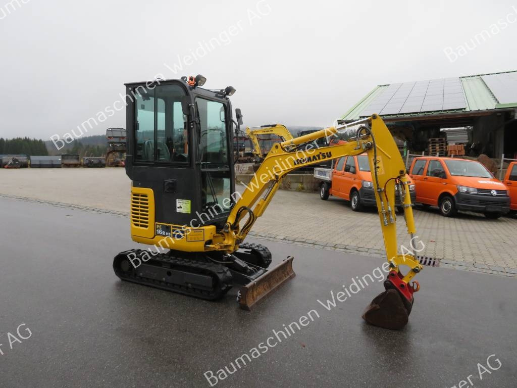 Komatsu PC 16 - Minibagger: das Bild 1 Komatsu PC 16 - Minibagger: das Bild 1