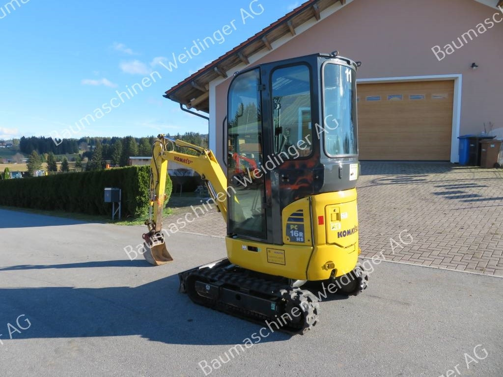 Komatsu PC 16 R-3HS - Minibagger: das Bild 5 Komatsu PC 16 R-3HS - Minibagger: das Bild 5