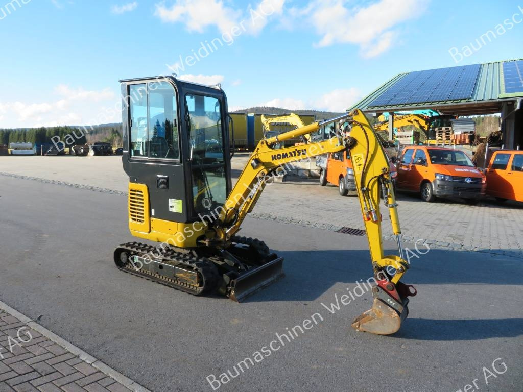 Komatsu PC 16 R-3HS - Minibagger: das Bild 1 Komatsu PC 16 R-3HS - Minibagger: das Bild 1
