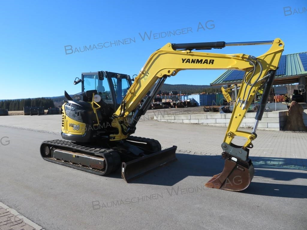 Yanmar Vio 80 - Minibagger: das Bild 1 Yanmar Vio 80 - Minibagger: das Bild 1
