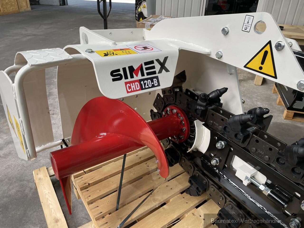 Simex CHD 120B für 1,2m Tiefe/ 150mm Breite - Grabenbagger/ Grabenfräse: das Bild 2 Simex CHD 120B für 1,2m Tiefe/ 150mm Breite - Grabenbagger/ Grabenfräse: das Bild 2
