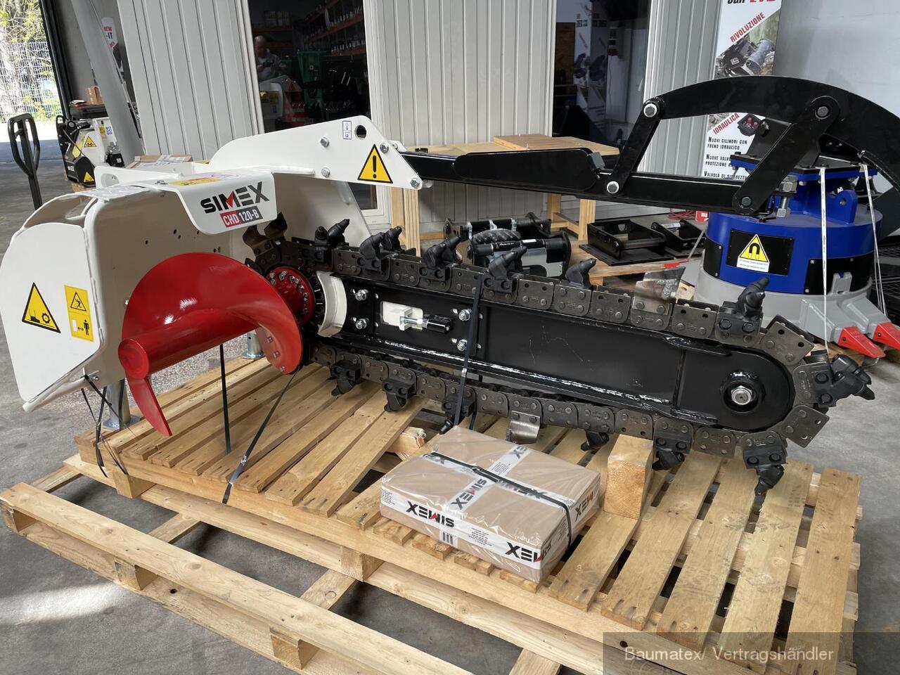 Simex CHD 120B für 1,2m Tiefe/ 150mm Breite - Grabenbagger/ Grabenfräse: das Bild 1 Simex CHD 120B für 1,2m Tiefe/ 150mm Breite - Grabenbagger/ Grabenfräse: das Bild 1