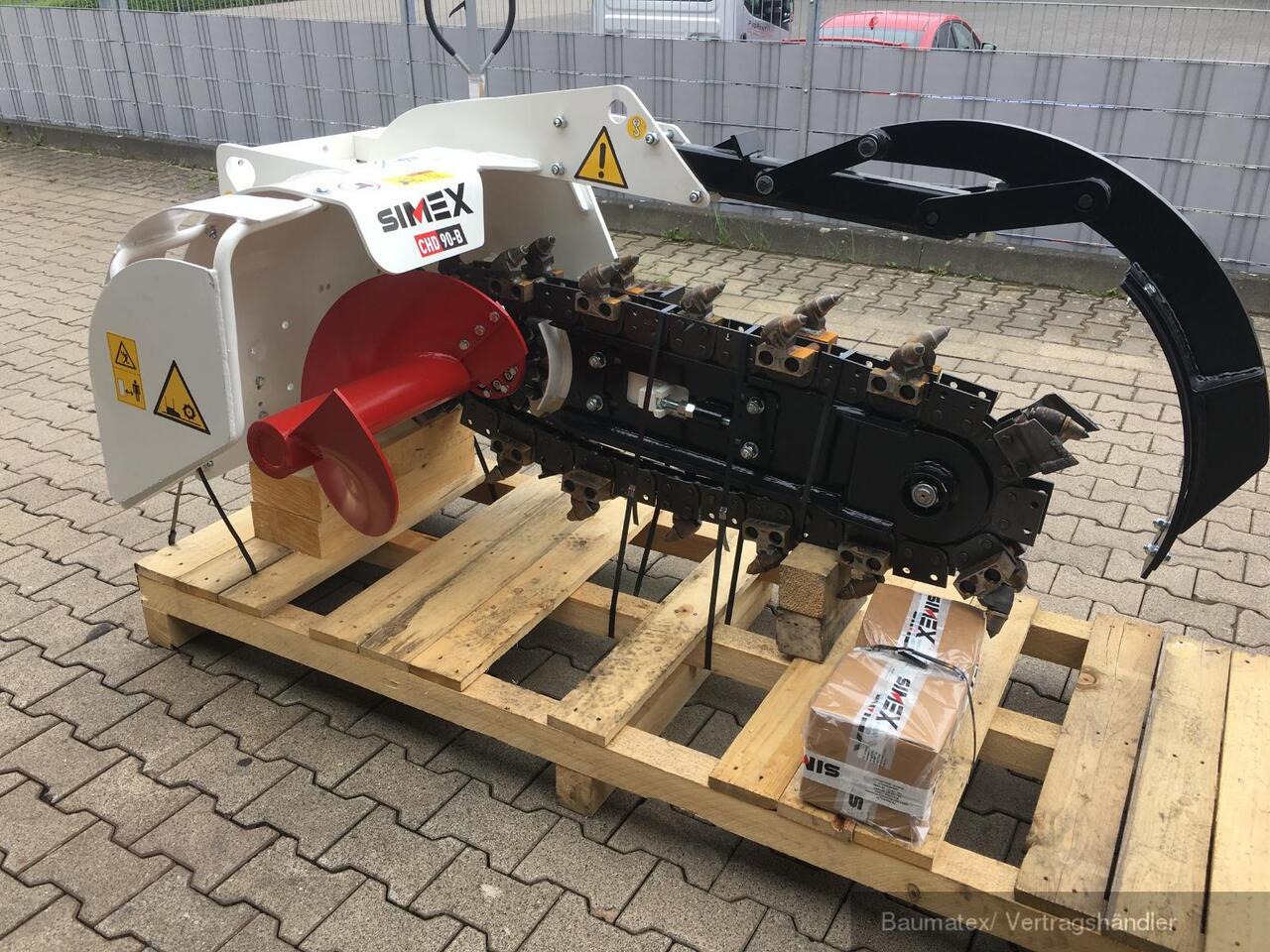 Simex CHDB Baggerfräse 90/120/150cm - Grabenbagger/ Grabenfräse: das Bild 1 Simex CHDB Baggerfräse 90/120/150cm - Grabenbagger/ Grabenfräse: das Bild 1