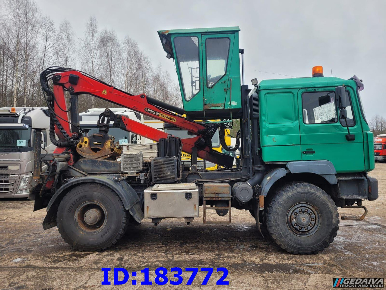 MAN 18.410 4x4 + Epsilon Palfinger SRX39 - Holztransporter, Autokran: das Bild 5 MAN 18.410 4x4 + Epsilon Palfinger SRX39 - Holztransporter, Autokran: das Bild 5