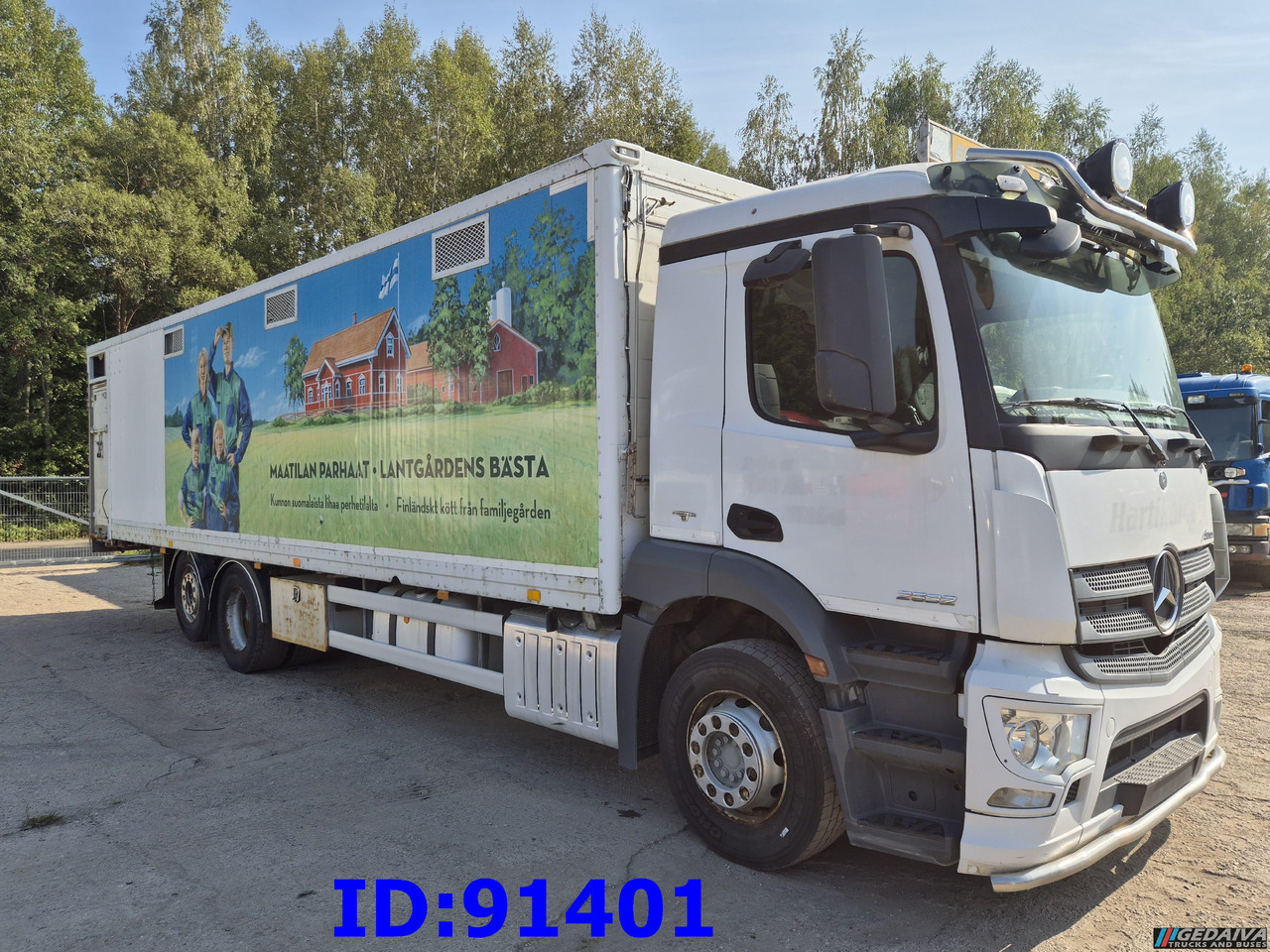 MERCEDES-BENZ Antos 2532 - 6x2 - Euro 6 - Animal transport - Tiertransporter LKW: das Bild 4 MERCEDES-BENZ Antos 2532 - 6x2 - Euro 6 - Animal transport - Tiertransporter LKW: das Bild 4