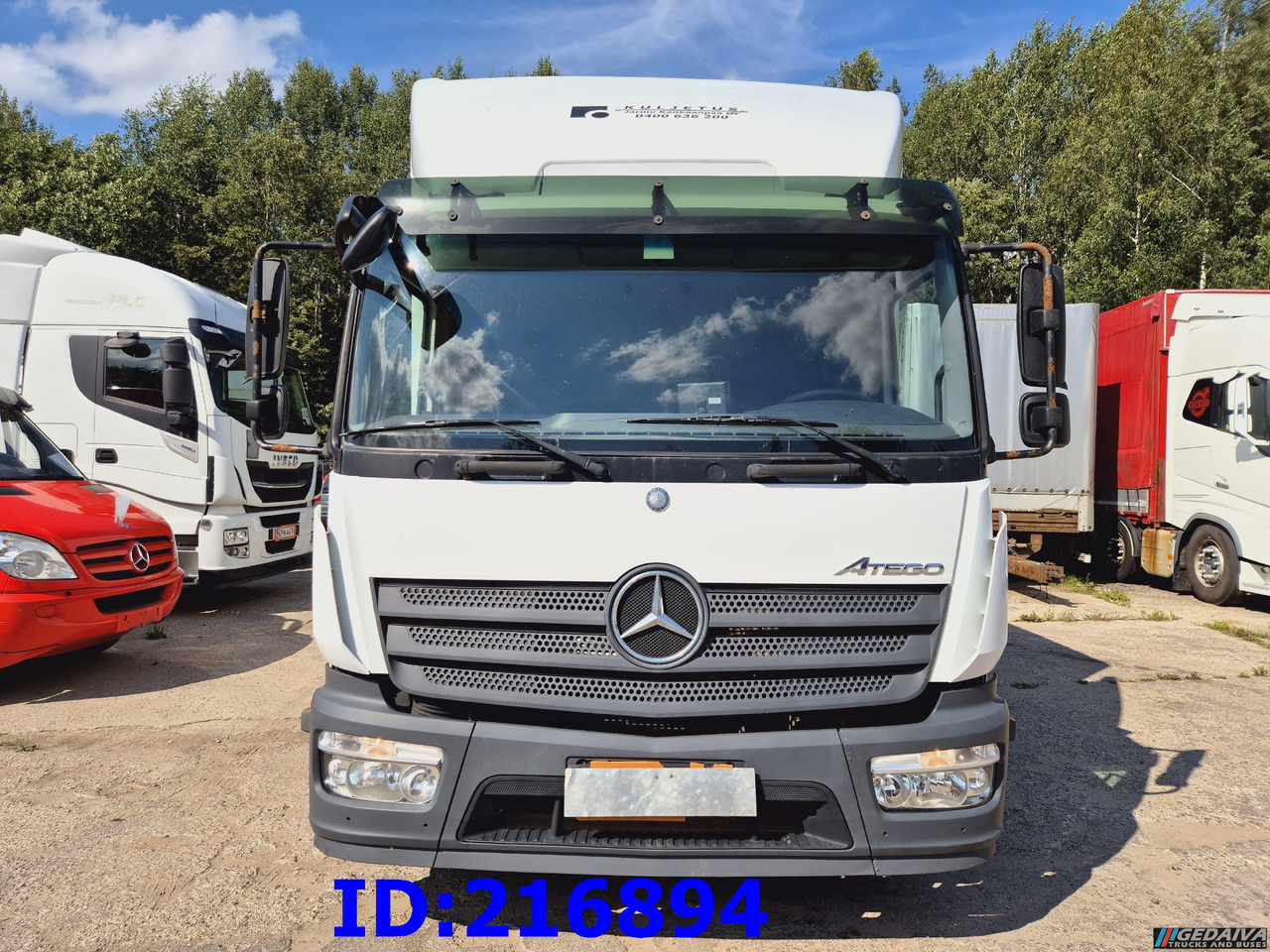 MERCEDES-BENZ Atego 818 Euro6 - Isotherm LKW: das Bild 2 MERCEDES-BENZ Atego 818 Euro6 - Isotherm LKW: das Bild 2