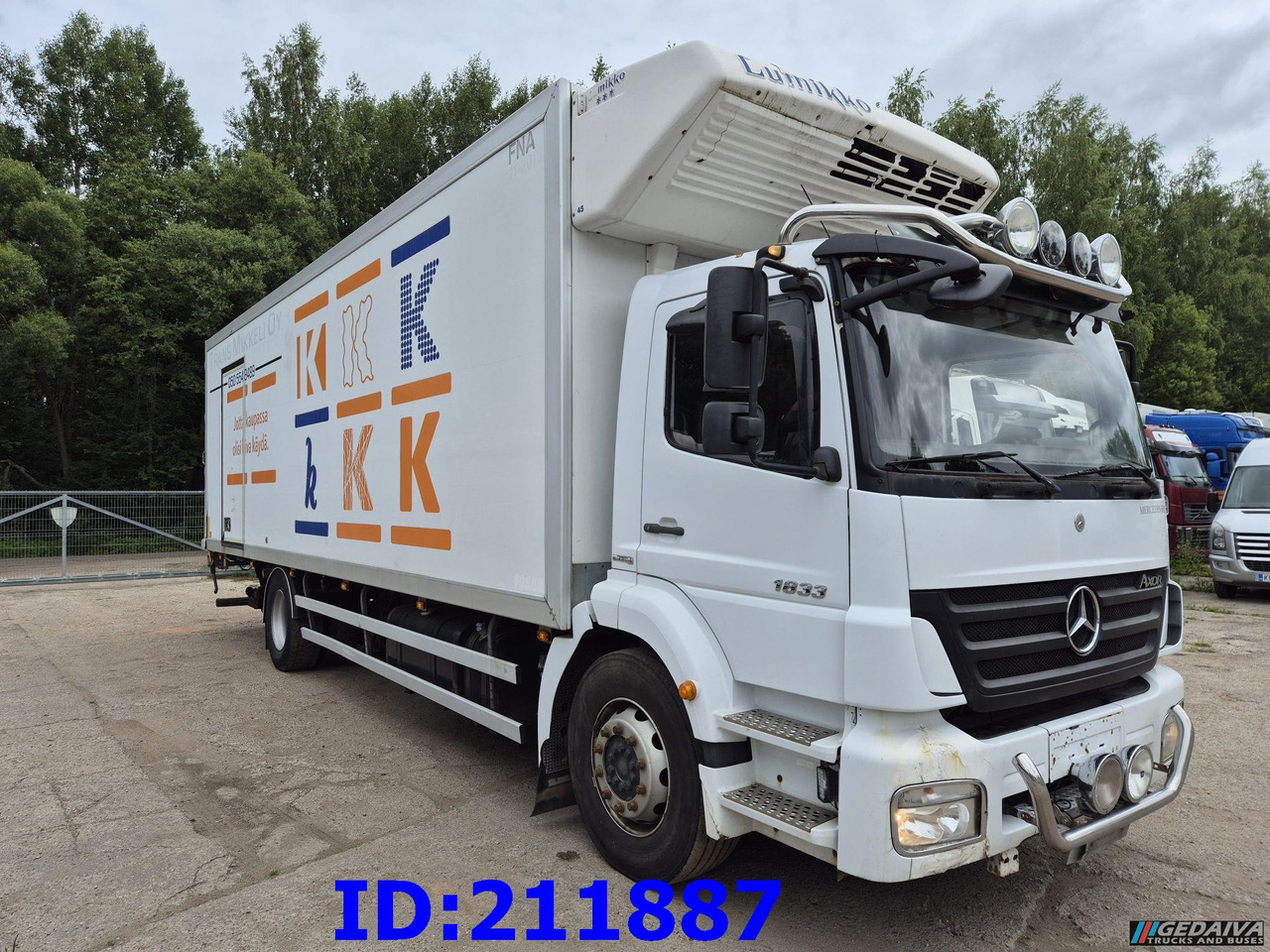 MERCEDES-BENZ Axor 1833 - Manual - Kühlkoffer LKW: das Bild 4 MERCEDES-BENZ Axor 1833 - Manual - Kühlkoffer LKW: das Bild 4