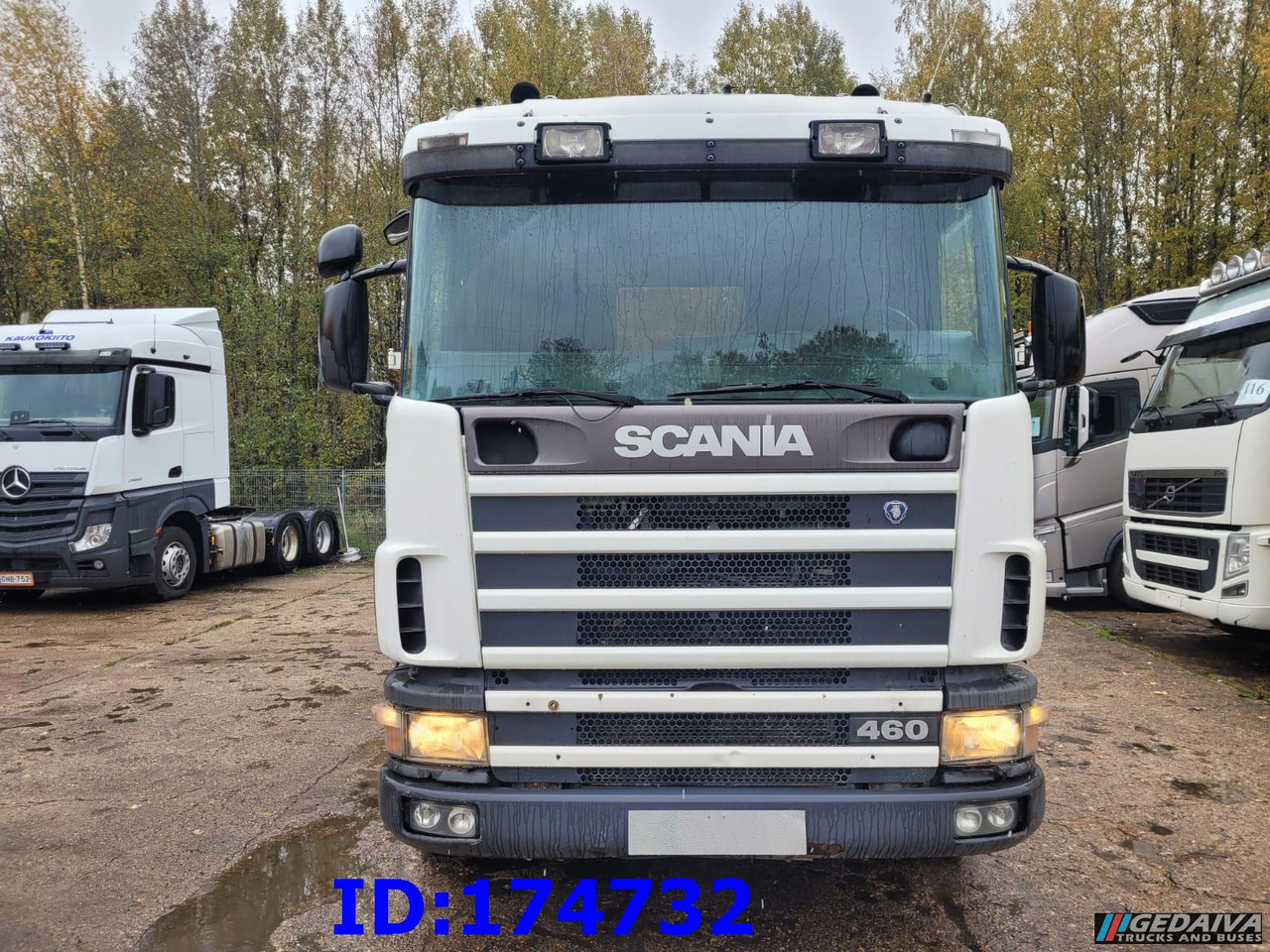 SCANIA 144 - 6x4 - Full Steel - Big Axles - 3 Pedals - Seil Abrollkipper: das Bild 2 SCANIA 144 - 6x4 - Full Steel - Big Axles - 3 Pedals - Seil Abrollkipper: das Bild 2