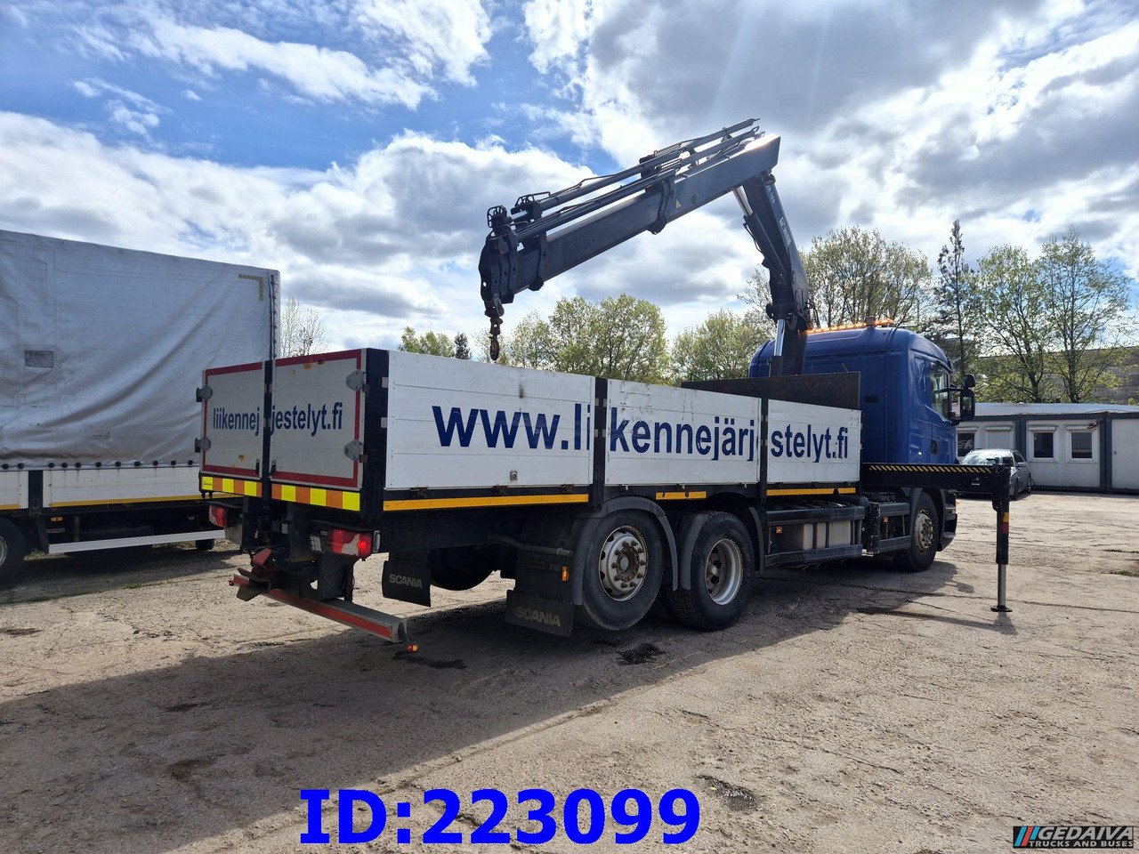 SCANIA G440 6x2 + Crane HIAB X-Hiduo 188 - Pritsche LKW: das Bild 5 SCANIA G440 6x2 + Crane HIAB X-Hiduo 188 - Pritsche LKW: das Bild 5