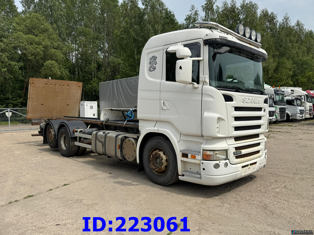 SCANIA R480 6X2 3 Pedals - Fahrgestell LKW: das Bild 4 SCANIA R480 6X2 3 Pedals - Fahrgestell LKW: das Bild 4