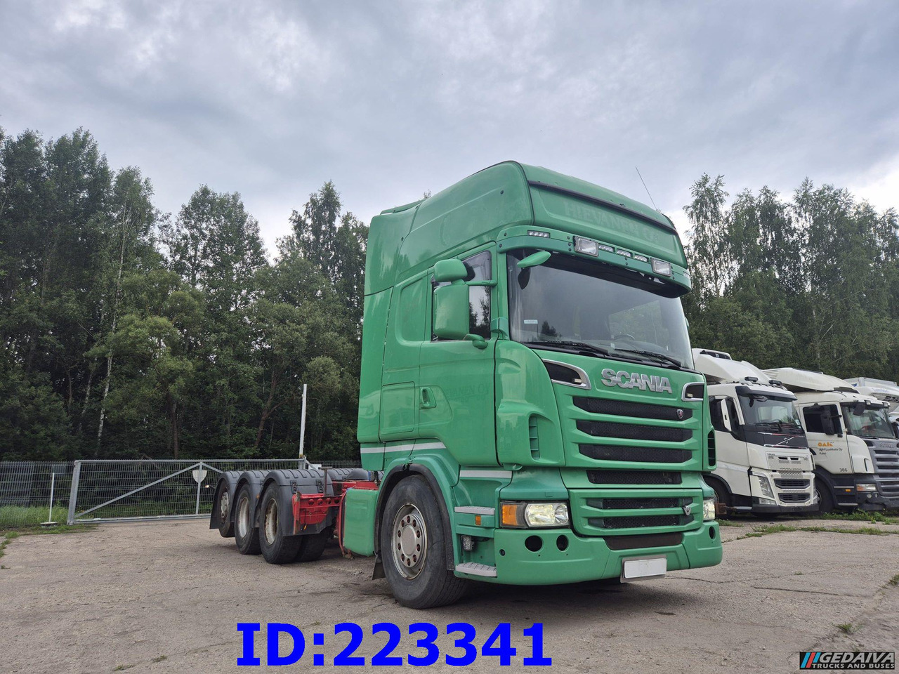 SCANIA R620 - 8x4 - Steering axle - Retarder - Fahrgestell LKW: das Bild 4 SCANIA R620 - 8x4 - Steering axle - Retarder - Fahrgestell LKW: das Bild 4