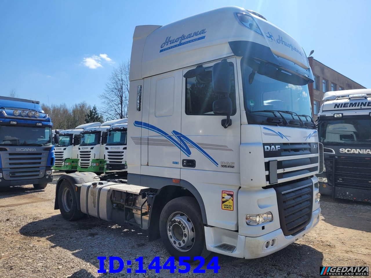 DAF XF 105.410 Retarder - Sattelzugmaschine: das Bild 4 DAF XF 105.410 Retarder - Sattelzugmaschine: das Bild 4
