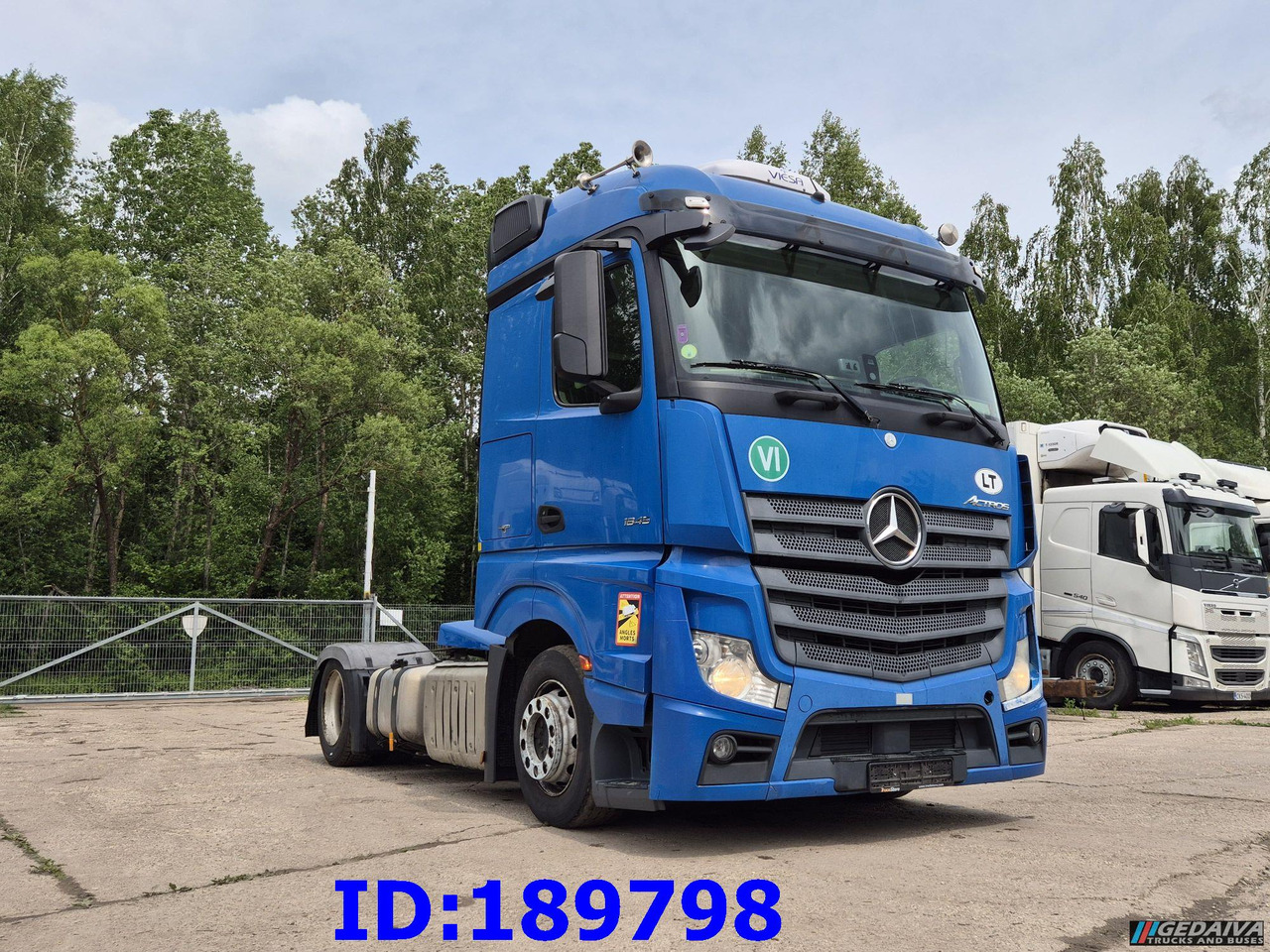 Sattelzugmaschine MERCEDES-BENZ Actros 1845 - Euro6: das Bild 1