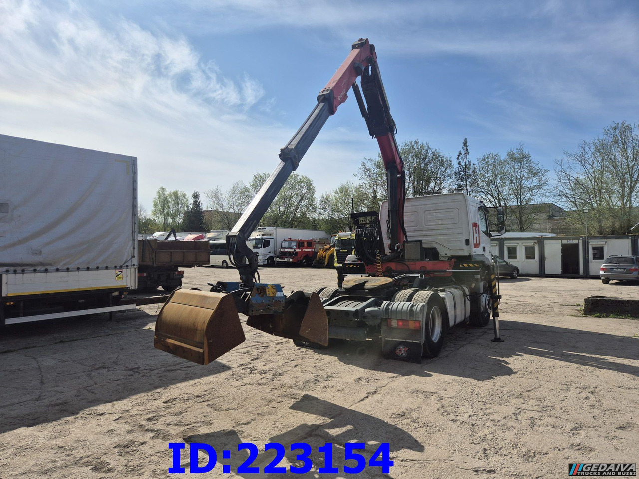 Sattelzugmaschine MERCEDES-BENZ Axor 1840 +  Crane Epsilon Palfinger PZR601GA: das Bild 6