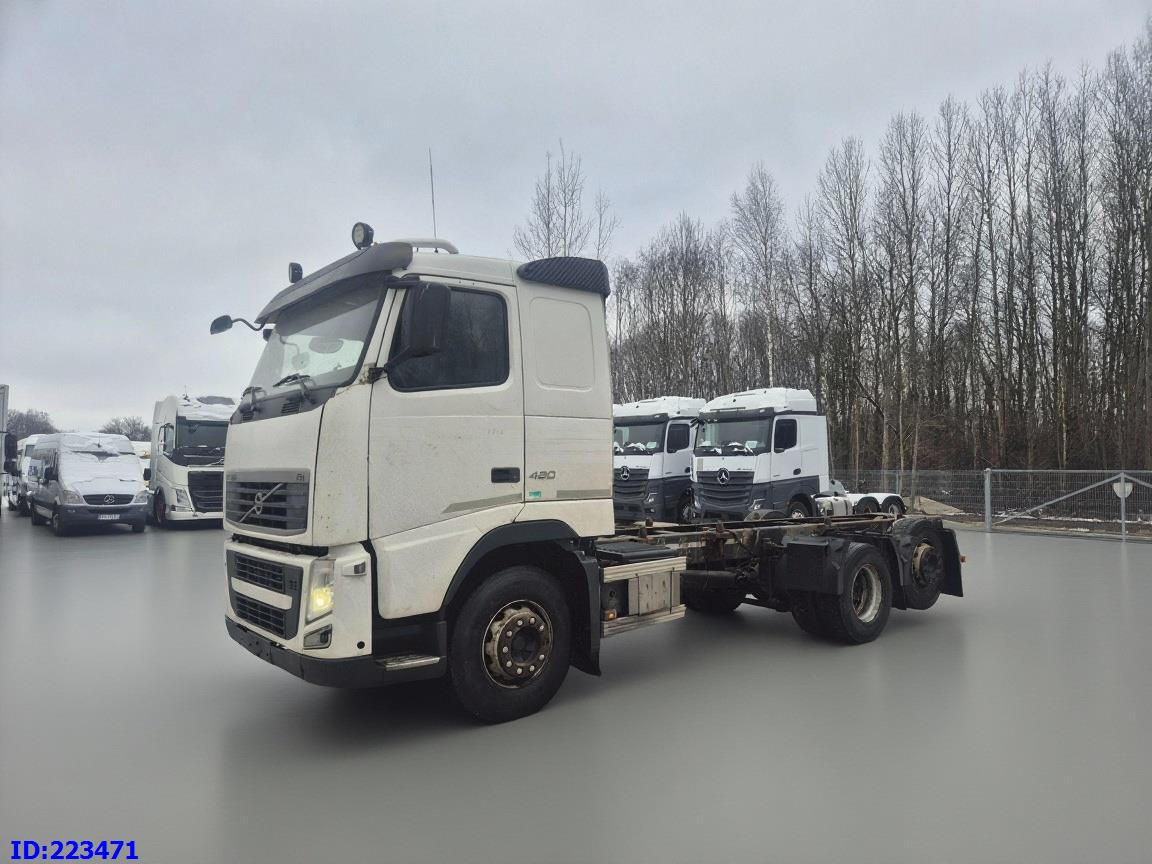 VOLVO FH 420HP 6×2 Steering axle - Fahrgestell LKW: das Bild 1 VOLVO FH 420HP 6×2 Steering axle - Fahrgestell LKW: das Bild 1
