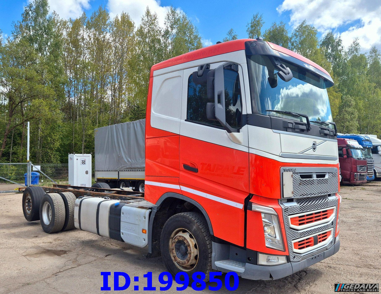 VOLVO FH13 540HP 6x2 Euro6 - Fahrgestell LKW: das Bild 4 VOLVO FH13 540HP 6x2 Euro6 - Fahrgestell LKW: das Bild 4