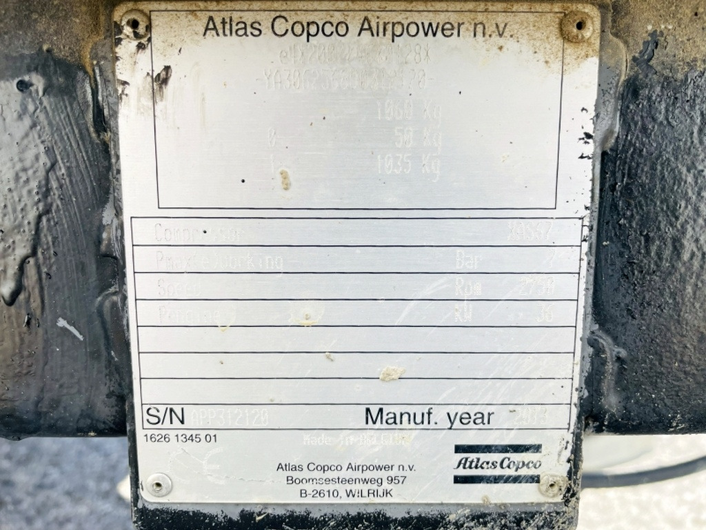 Atlas Copco XAS67 DDG (4049) - Luftkompressor: das Bild 3 Atlas Copco XAS67 DDG (4049) - Luftkompressor: das Bild 3