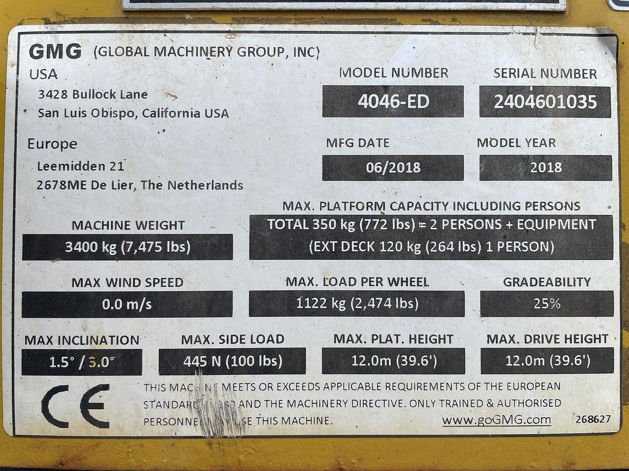 GMG 4046-ED - Leasing GMG 4046-ED: das Bild 10