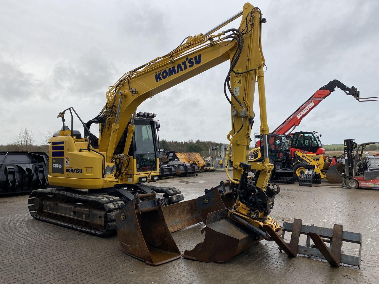 Komatsu PC138US-11 - Kettenbagger: das Bild 5 Komatsu PC138US-11 - Kettenbagger: das Bild 5