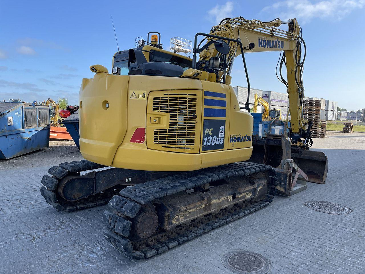 Komatsu PC138US-11 - Kettenbagger: das Bild 4 Komatsu PC138US-11 - Kettenbagger: das Bild 4