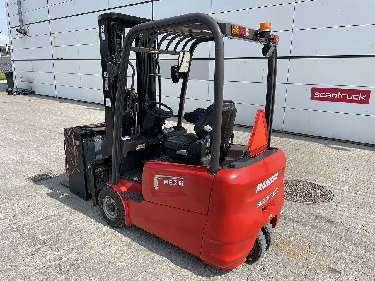 Manitou ME318 - Elektrostapler: das Bild 2 Manitou ME318 - Elektrostapler: das Bild 2