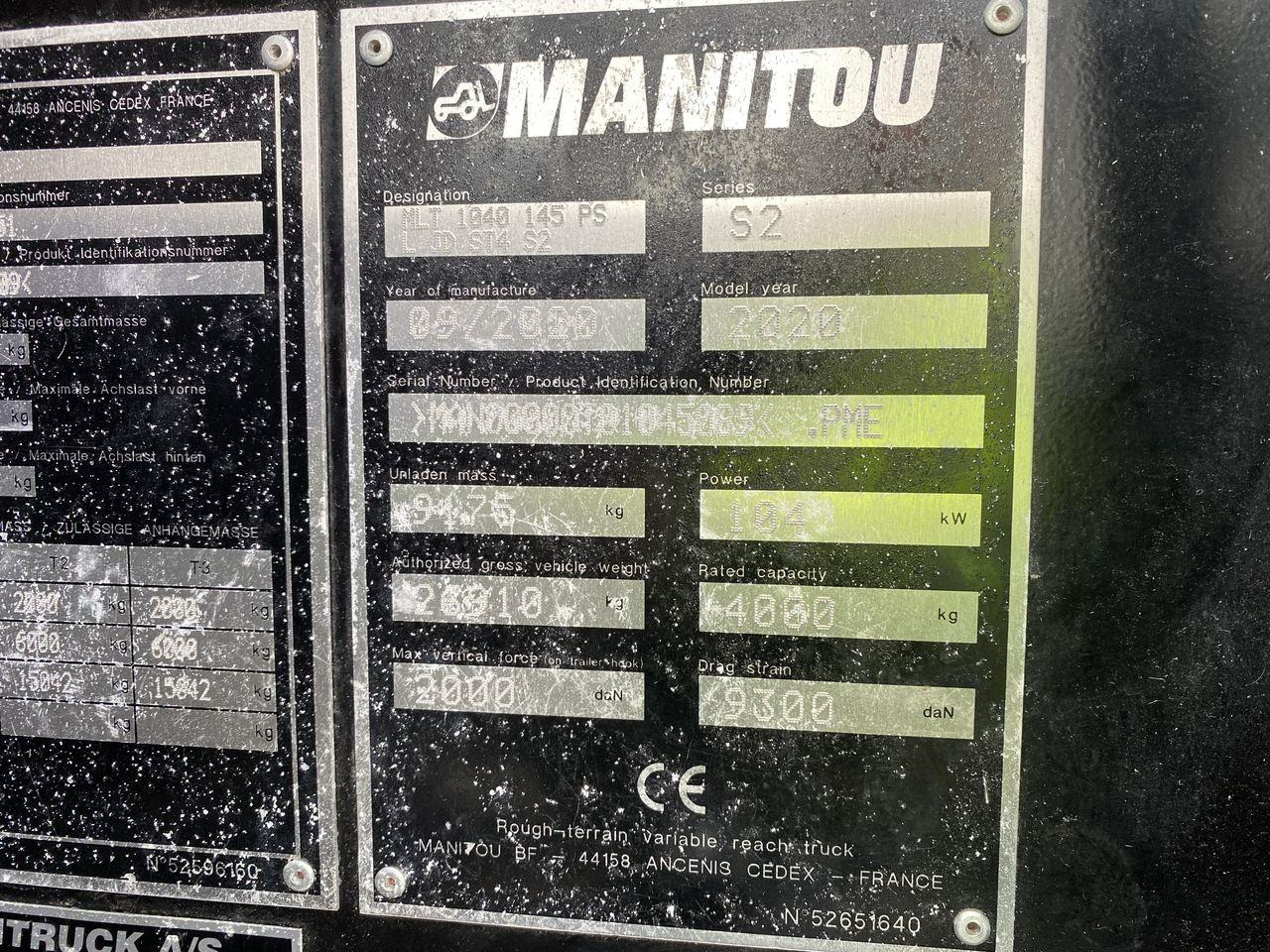 Manitou MLT1040-145PS L ELITE ST4 - Leasing Manitou MLT1040-145PS L ELITE ST4: das Bild 13