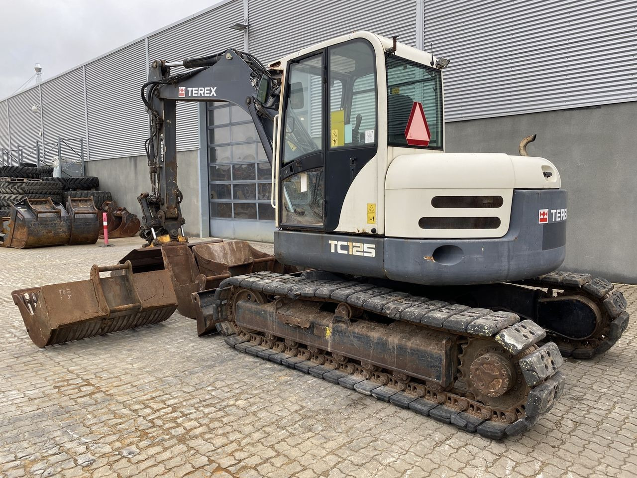 Terex TC125 - Kettenbagger: das Bild 2 Terex TC125 - Kettenbagger: das Bild 2