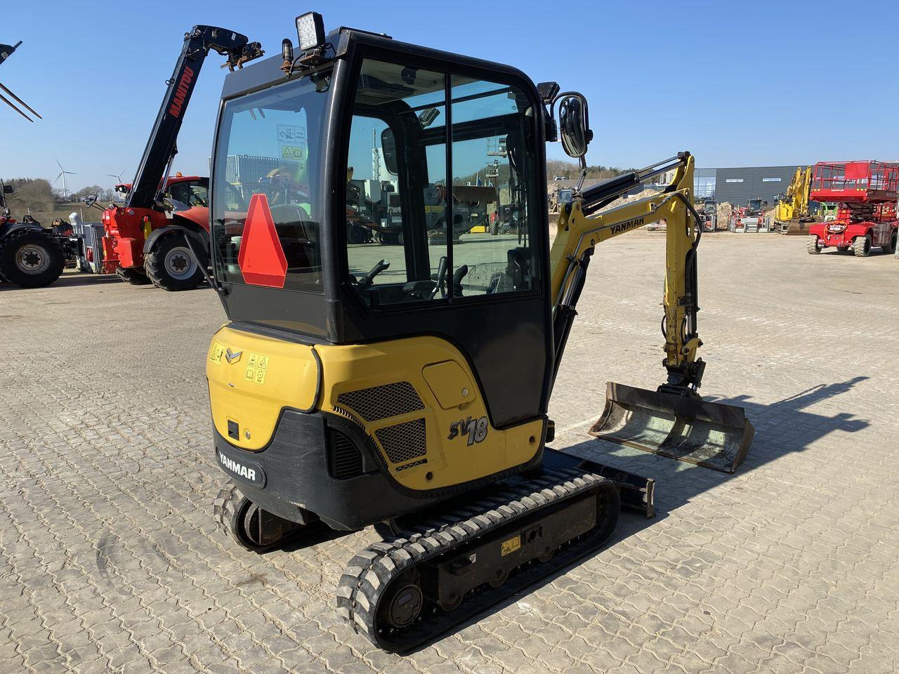 Yanmar SV18 - Minibagger: das Bild 4 Yanmar SV18 - Minibagger: das Bild 4