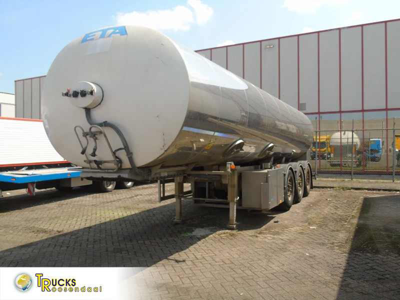 ETA 29.000 LITER + INOX + MILK + WATER - Tankauflieger: das Bild 1 ETA 29.000 LITER + INOX + MILK + WATER - Tankauflieger: das Bild 1