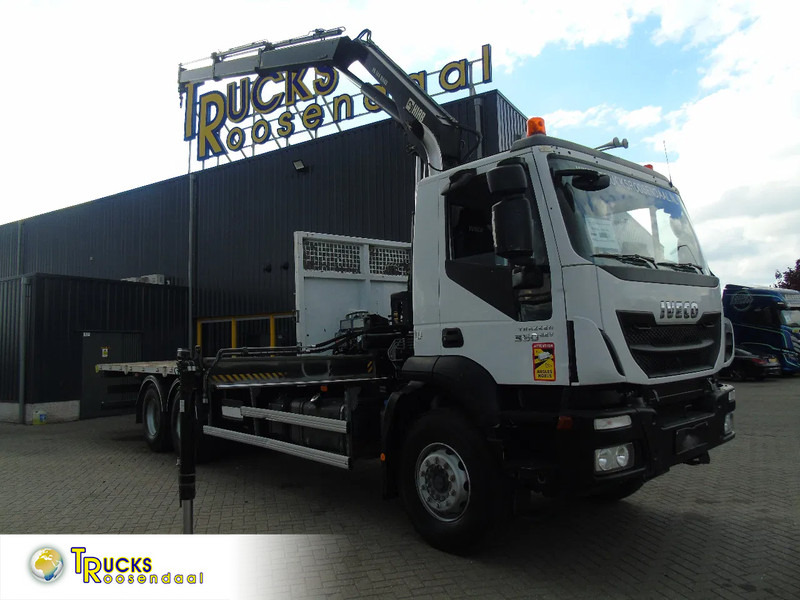 Iveco Eurotrakker 360 EEV + HIAB 144B- 2 + 6X4 + REMOTE + SPRING/BIG AXLE + EURO 5 - Autokran: das Bild 1 Iveco Eurotrakker 360 EEV + HIAB 144B- 2 + 6X4 + REMOTE + SPRING/BIG AXLE + EURO 5 - Autokran: das Bild 1