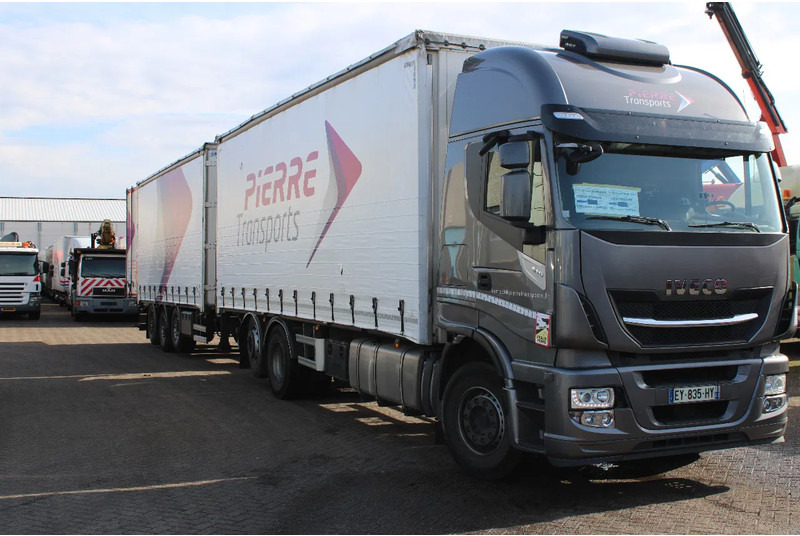 Iveco Stralis 510 + EURO 6 + RETARDER + STEERING AXEL + 6x2 + 106m3 combi - Plane LKW: das Bild 2 Iveco Stralis 510 + EURO 6 + RETARDER + STEERING AXEL + 6x2 + 106m3 combi - Plane LKW: das Bild 2