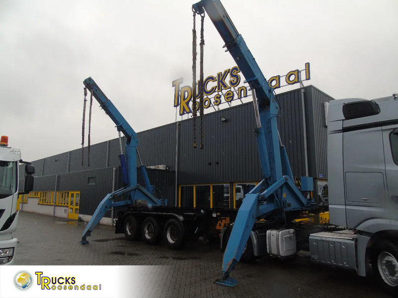 KLAUS 20FT + SELF PROPPELED ENGINE + FULLY WORKING - Container/ Wechselfahrgestell Auflieger: das Bild 1 KLAUS 20FT + SELF PROPPELED ENGINE + FULLY WORKING - Container/ Wechselfahrgestell Auflieger: das Bild 1