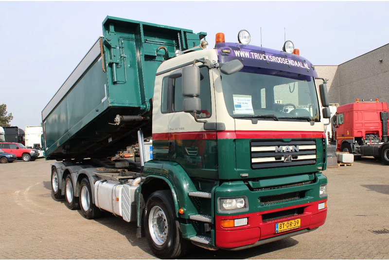 MAN TGA 35.400 8X4 + MANUAL! + NCH kipper/ bitum sprayer - Seil Abrollkipper: das Bild 3 MAN TGA 35.400 8X4 + MANUAL! + NCH kipper/ bitum sprayer - Seil Abrollkipper: das Bild 3