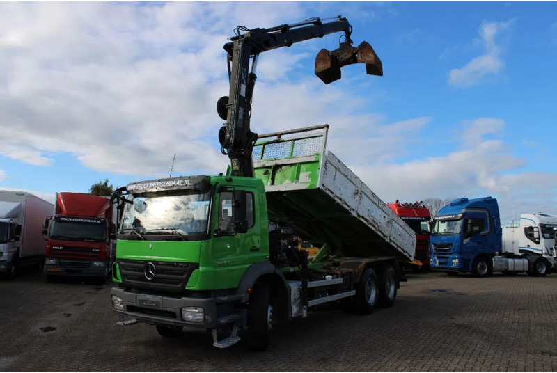 Mercedes-Benz Axor 2633 + TIPPER + HIAB 144 + REMOTE + MANUAL + 6x4 - Kipper, Autokran: das Bild 2 Mercedes-Benz Axor 2633 + TIPPER + HIAB 144 + REMOTE + MANUAL + 6x4 - Kipper, Autokran: das Bild 2