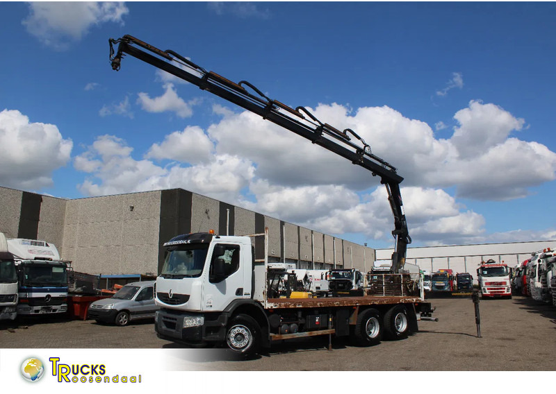 Renault Kerax 370 + HIAB 166-4 HIDRUO + 6X4 + MANUAL + SPRING + REMOTE + EURO 5 + 6X4 - Autokran: das Bild 1 Renault Kerax 370 + HIAB 166-4 HIDRUO + 6X4 + MANUAL + SPRING + REMOTE + EURO 5 + 6X4 - Autokran: das Bild 1