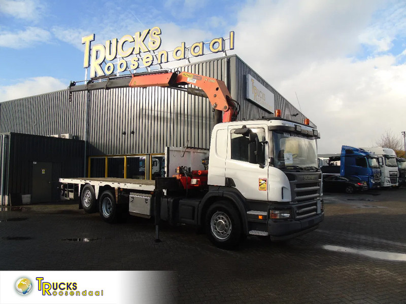 Scania P 420 + PALFINGER 32080 + STEERING + 6X2 - Autokran: das Bild 1 Scania P 420 + PALFINGER 32080 + STEERING + 6X2 - Autokran: das Bild 1